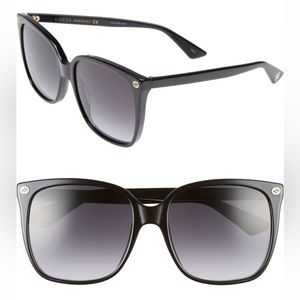 BRAND NEW Gucci 57mm Gradient Square Sunglasses